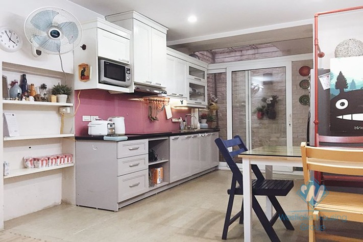 Beautiful 3-bedroom house for rent in Ba Dinh